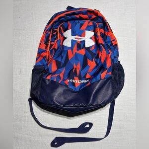 Under Armour Kids Blue and Red Backpack